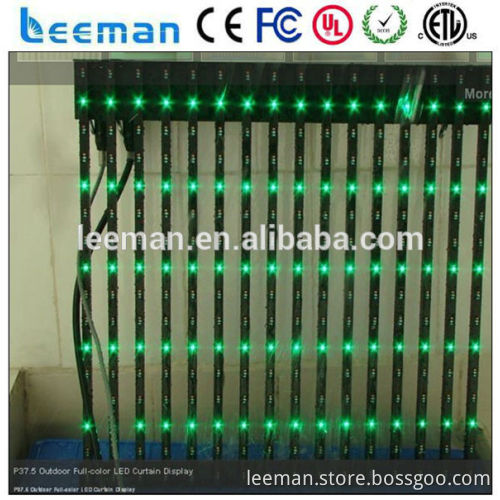 Leeman P37.5 full-color Led Curtain/Mesh Display Screen/led module/LED display